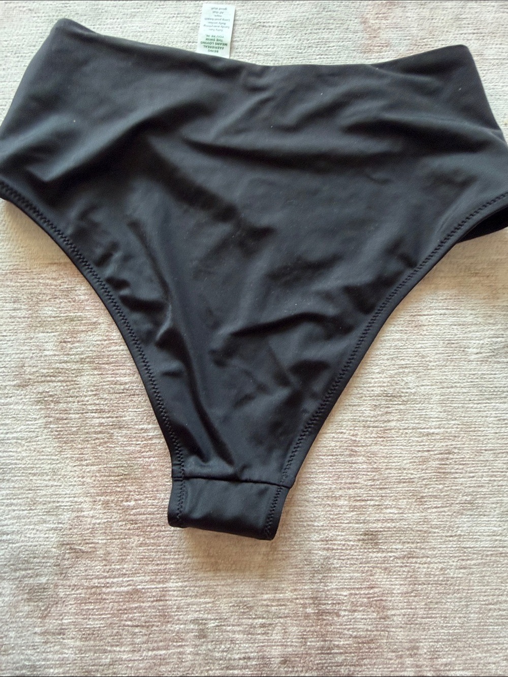 Aerie Black Cheeky Swim Bottoms Small - Picture 4 of 4